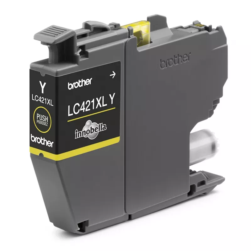 Brother LC-421XLY printerpatroon 1 stuk origineel high (XL) yield geel