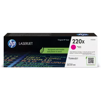 Tonerpatroon HP 220X W2203X 6000 pagina's magenta