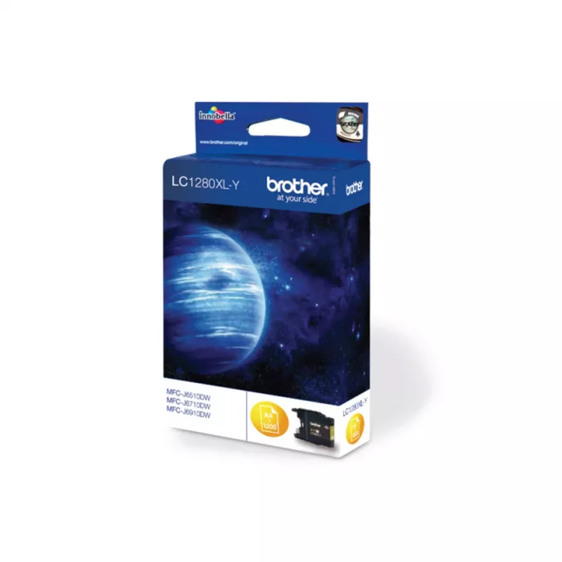 Brother LC1280XLY inktcartridge 1 stuk origineel High (XL) Yield geel