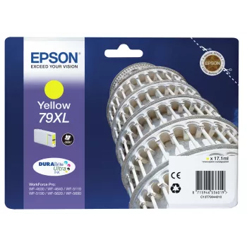 Inktcartridge Epson 79XL C13T79044010 geel