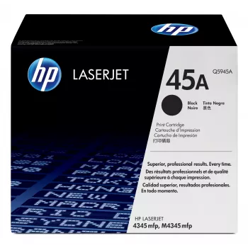 HP 45A originele LaserJet tonercartridge zwart, 18.000 pagina's, zwart, 1 stuk