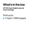 HP 131A cyaan originele LaserJet tonercartridge