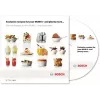 Bosch Styline keukenmachine 900 W 3,9 L RVS, wit