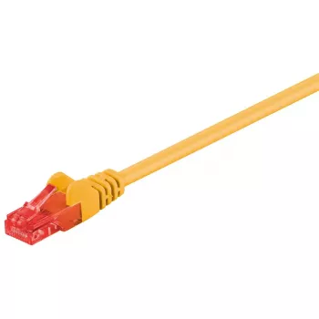 Goobay CAT 6 patchkabel U/UTP 0,5 m geel