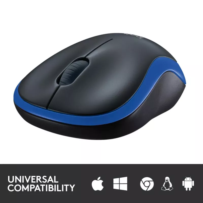 Logitech draadloze muis blauw 910-002239