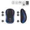 Logitech draadloze muis blauw 910-002239