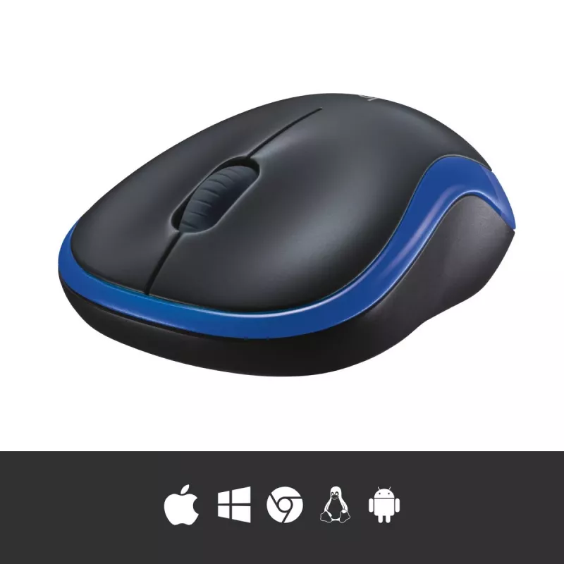 Logitech draadloze muis blauw 910-002239