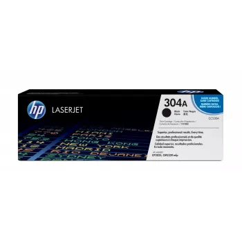HP 304A zwarte originele LaserJet-tonercartridge, 3500 pagina's, zwart, 1 st.