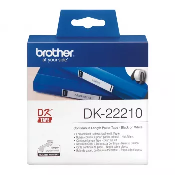 Brother DK22210 eindloos papierband