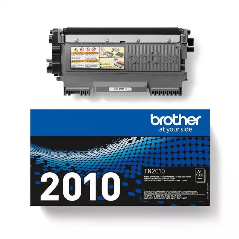 Brother TN-2010 tonerpatroon, 2600 pagina's, zwart