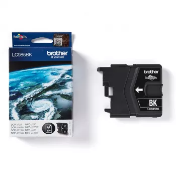 Brother LC985BK inktpatroon, 1 st., origineel, zwart
