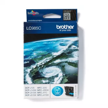 Brother LC985C inktpatroon 1 st. origineel cyaan