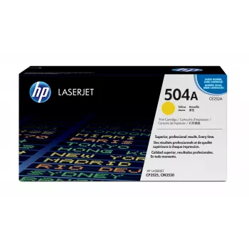 HP 504A gele originele LaserJet-tonerpatroon, 7000 pagina's, geel, 1 st.