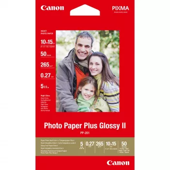 Canon PP-201 Glossy II fotopapier Plus 4x6 inch - 50 vel