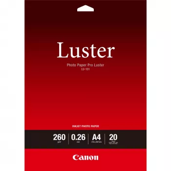 Fotopapier, Canon, LU-101 Luster fotopapier Pro A4 - 20 vel
