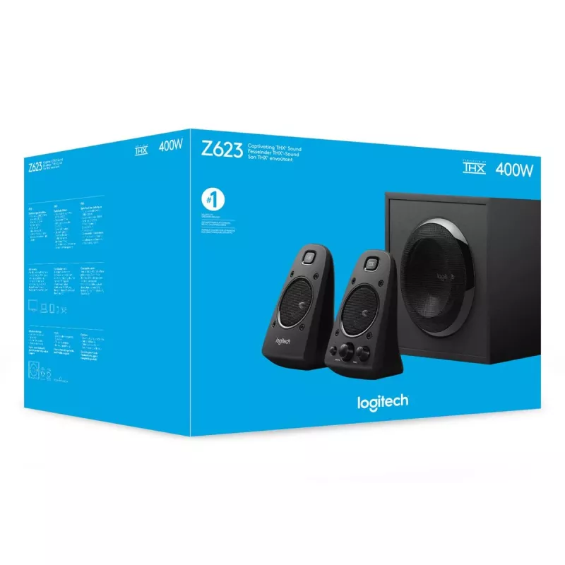 Logitech SPEAKER 2.1 Z623/980-000403 200W luidspreker