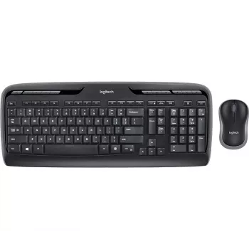 Logitech Wireless Desktop MK330 Nordic USB toetsenbord
