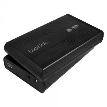 LogiLink behuizing 3,5 inch S-SATA HDD USB 3.0 aluminium - opslagbehuizing - 3.5 (8.9 cm)
