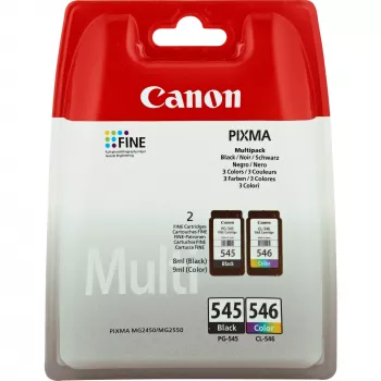 Canon PG-545/CL-546 BK/C/M/Y inktpatroon multipack