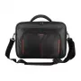 Targus Classic+ 14 inch Clamshell laptoptas, zwart/rood CN414EU