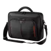 Targus Classic+ 18 inch Clamshell laptoptas, zwart/rood CN418EU