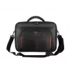 Targus Classic+ 18 inch Clamshell laptoptas, zwart/rood CN418EU
