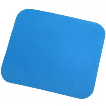 Muispad LOGILINK ID0097, blauw, monochromatisch oppervlak, 220×250 mm, antislip onderkant