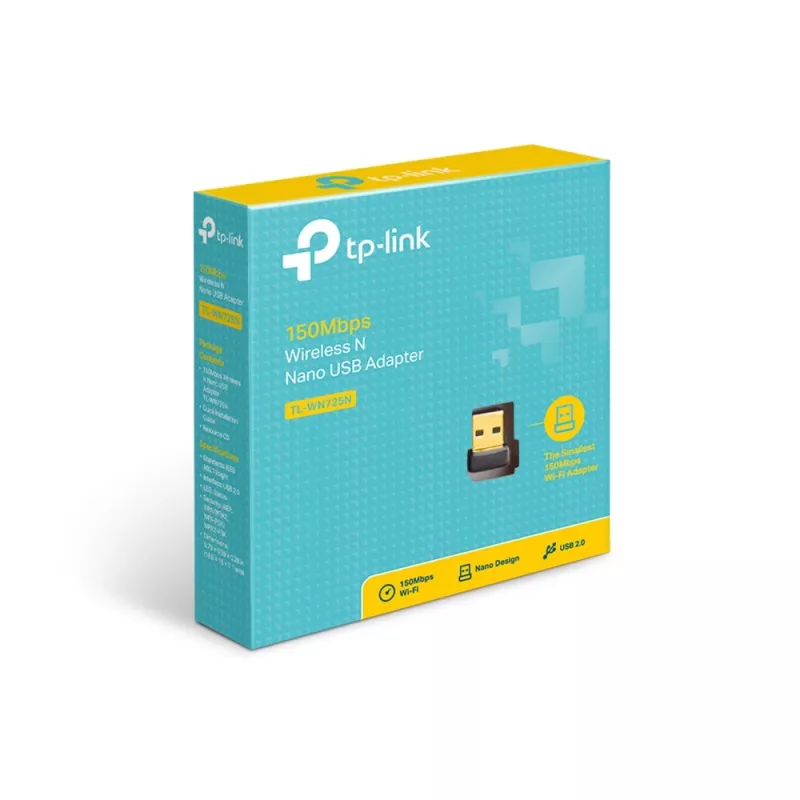 Draadloze USB-adapter TP-Link TL-WN725N 150Mbps