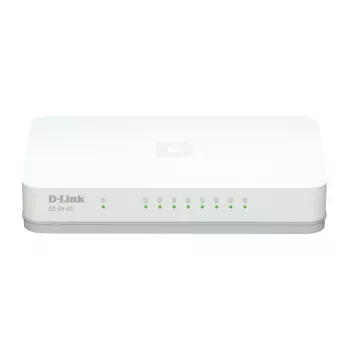 D-Link GO-SW-8G/E netwerkswitch unmanaged Gigabit Ethernet (10/100/1000) wit