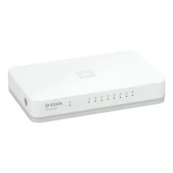 D-Link GO-SW-8G/E netwerkswitch unmanaged Gigabit Ethernet (10/100/1000) wit
