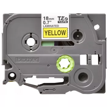 Labeltape Brother TZe641 18mm zwart op geel