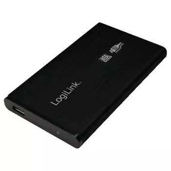 LogiLink behuizing 2,5 inch S-SATA HDD USB 3.0 aluminium - opslagbehuizing - 2.5 (6.4 cm)