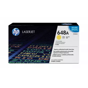 HP 648A gele originele LaserJet-tonercartridge, 11000 pagina's, geel, 1 stuks