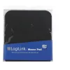 Muispad LOGILINK ID0096 — zwart, 250 × 220 mm, effen oppervlak