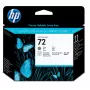 HP 72 grijs en foto zwart DesignJet printkop