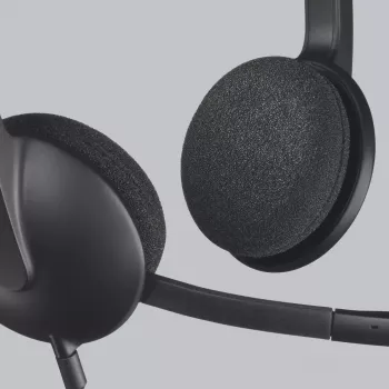 LOGITECH H340 - USB - headset - zwart