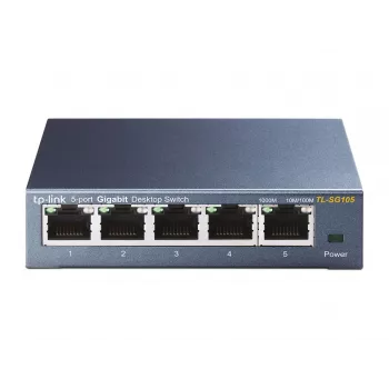 Unmanaged switch TP-Link TL-SG105 5-poorts 10/100/1000Mbps