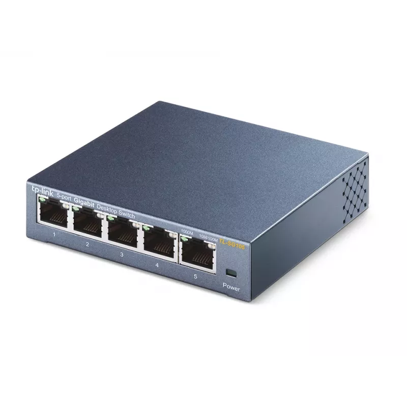 Unmanaged switch TP-Link TL-SG105 5-poorts 10/100/1000Mbps