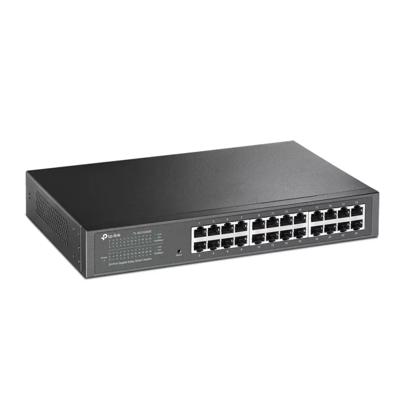 TP-Link 24-poorts Gigabit Easy Smart Switch, managed, L2, Gigabit Ethernet (10/100/1000), rackmontage, 1U