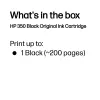 HP 350 originele zwarte inktcartridge