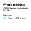 HP 951XL originele inktcartridge cyaan (hoge capaciteit)