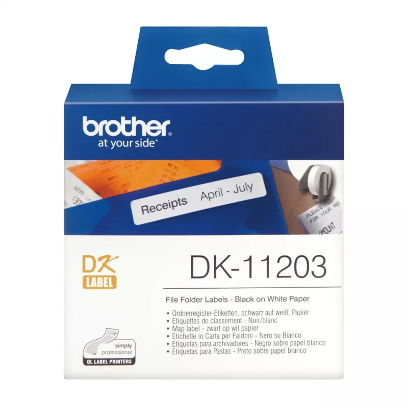 Ordneretiketten Brother DK11203
