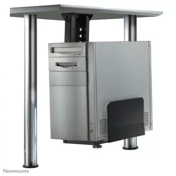 Neomounts CPU-D200BLACK CPU-houder - max. 30 kg - universeel, op het bureau te monteren CPU-houder, 30 kg, zwart, staal, Taiwan, 230 mm