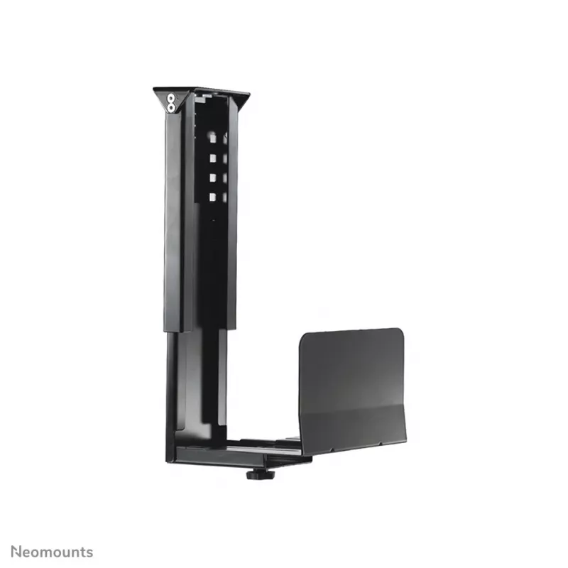 Neomounts CPU-D200BLACK CPU-houder - max. 30 kg - universeel, op het bureau te monteren CPU-houder, 30 kg, zwart, staal, Taiwan, 230 mm