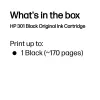 HP 301 originele inktcartridge zwart