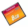 CompactFlash-kaart Transcend TS8GCF133, 8GB, 50MB/s lezen, 20MB/s schrijven
