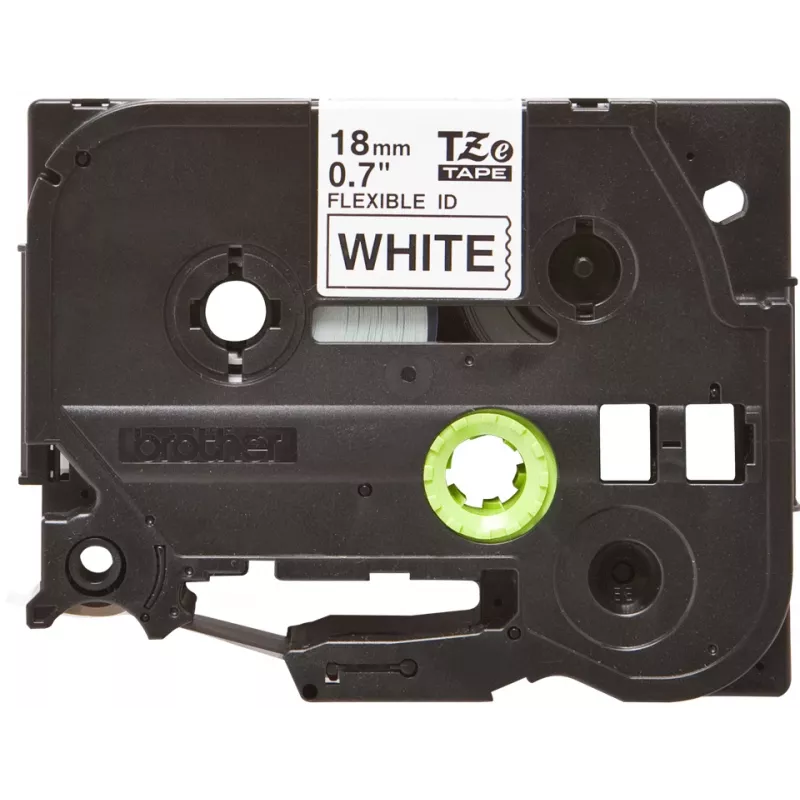 Brother TZE-FX241 labeltape zwart op wit TZ