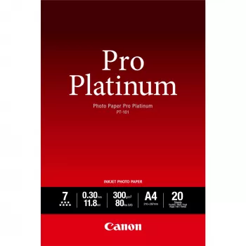Canon PT-101 Pro Platinum fotopapier A4 – 20 vel