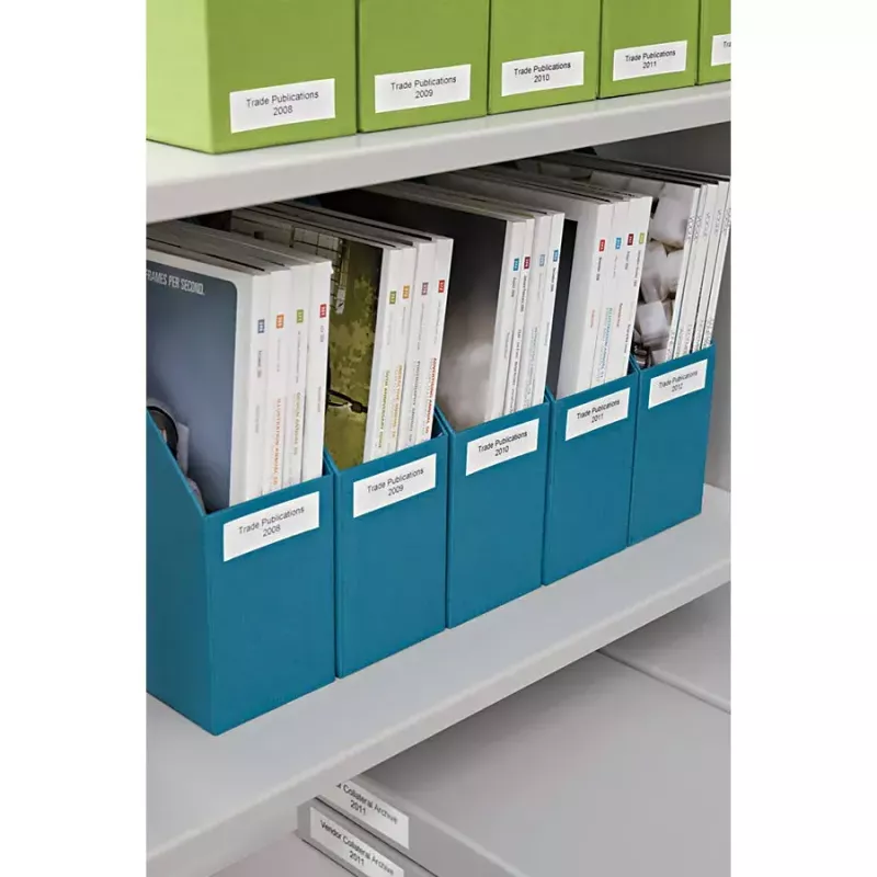 DYMO Authentic D1 labels | zwarte print op wit | 24 mm x 7 m | zelfklevende etiketten voor LabelManager labelprinters