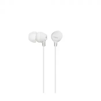 Sony MDR-EX15AP, bedraad, 8 - 22000 Hz, voor gesprekken/muziek, 3 g, headset, wit